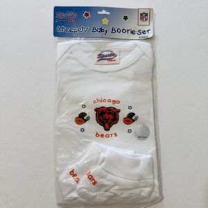 Chicago Bears Baby Creeper & Bootie Set